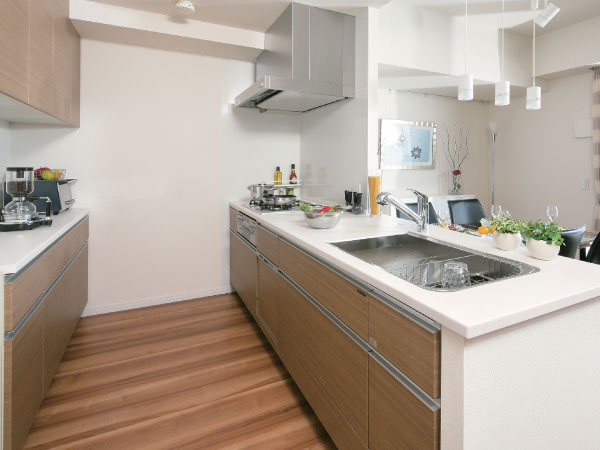 Kitchen.  [kitchen] Fun place to create a food. It is the kitchen. Taking advantage of a commitment, There is also the stage attractive ... cook. Is the kitchen of Mrs. perspective stuck to functional beauty.  ※ Less than, Indoor Listings ・ All amenities are model room A type