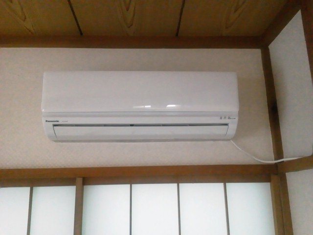 Other Equipment. Unused air conditioning Panasonic
