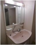 Washroom. It is independently wash basin equipped also shampoo dresser