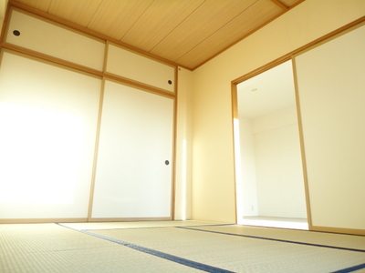 Living and room. It will be Japanese-style room. Closet is also wide! 