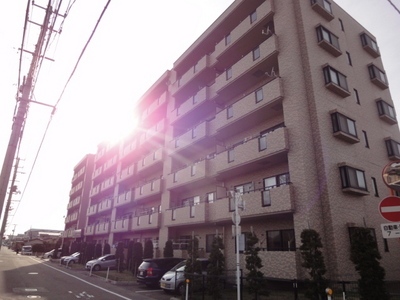 Building appearance. South-facing balcony