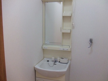 Washroom. Reference photograph