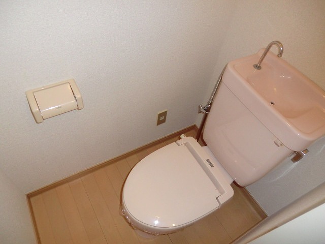 Toilet. It is heating toilet seat. 