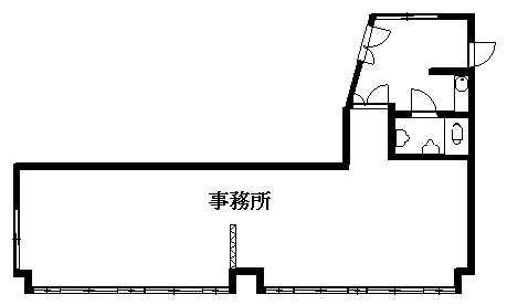 Floor plan. Price 1,000,000 yen, Footprint 33.2 sq m