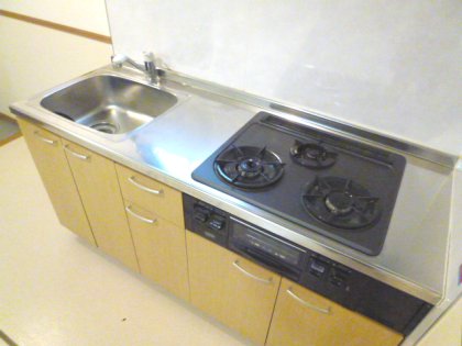 Kitchen. Charming 3-burner stove system Kitchen! 