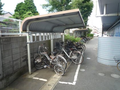 Other common areas. Place for storing bicycles