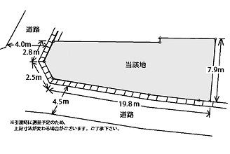 Compartment figure. Land price 9 million yen, Land area 130.47 sq m