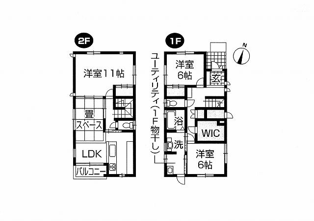 Floor plan. 30,800,000 yen, 3LDK, Land area 116.51 sq m , Building area 104.09 sq m