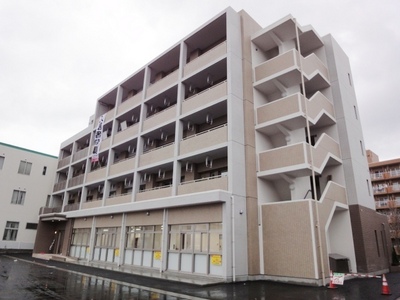 Building appearance. Balcony bright south-facing! 