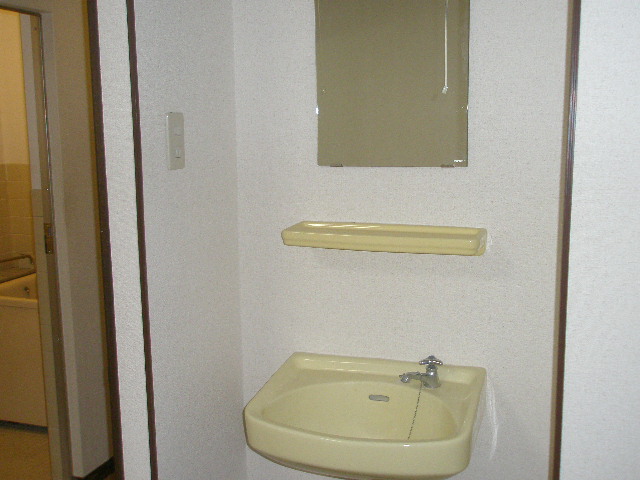 Washroom. With basin