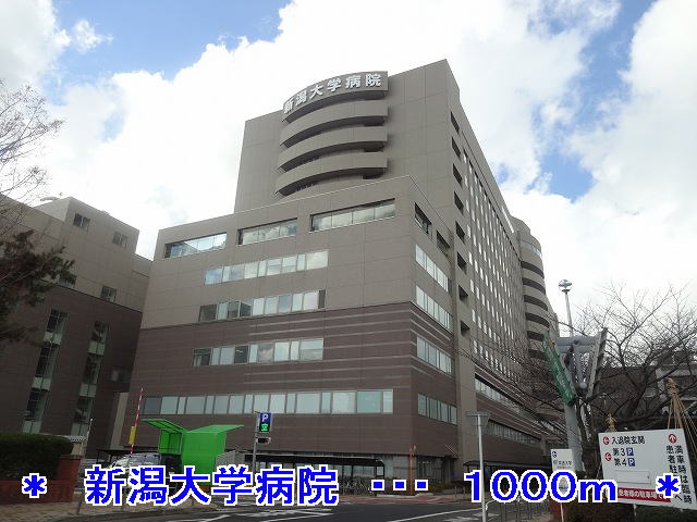 Hospital. 1000m to Niigata University Hospital (Hospital)