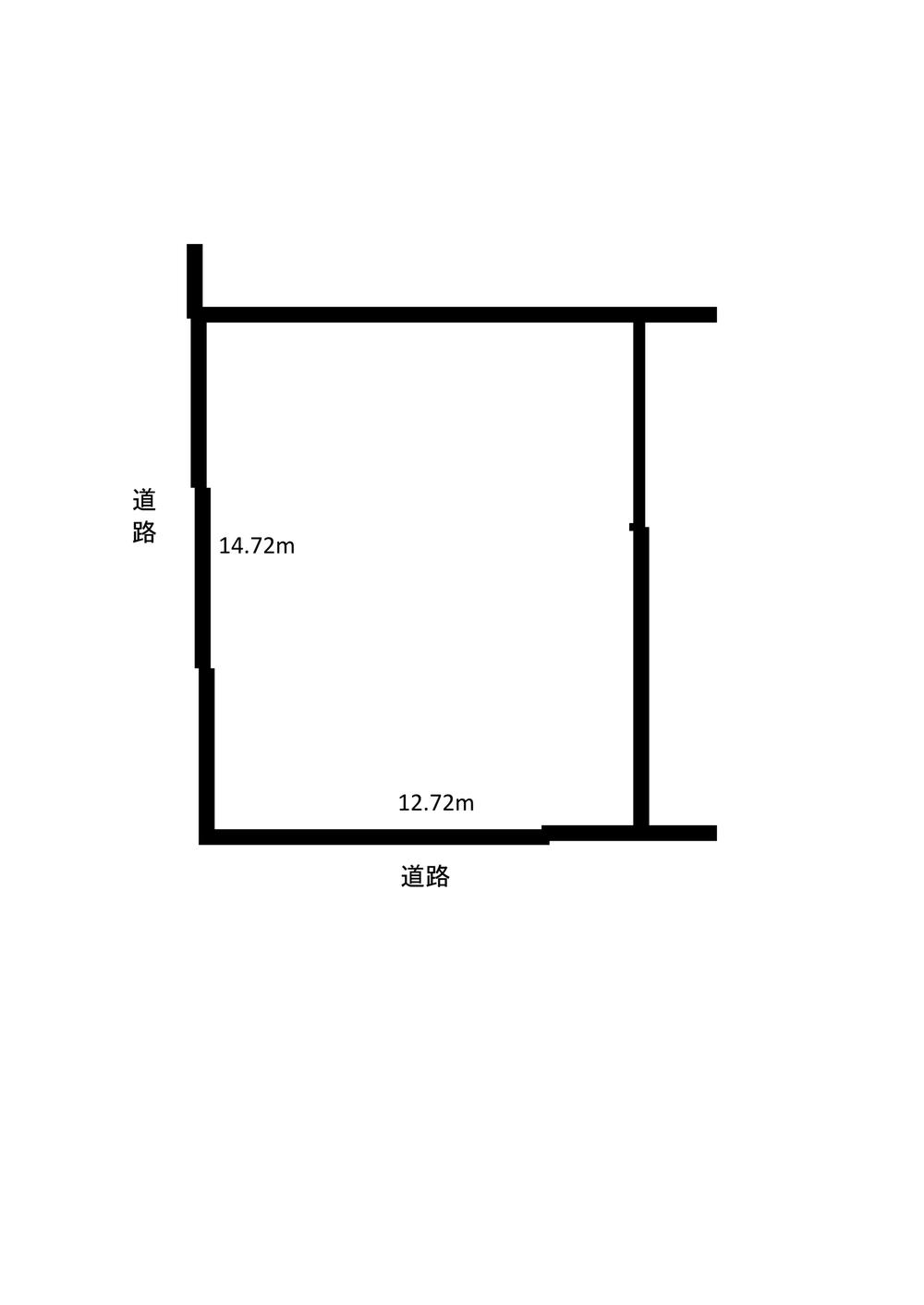 Compartment figure. Land price 16,422,000 yen, Land area 187.23 sq m