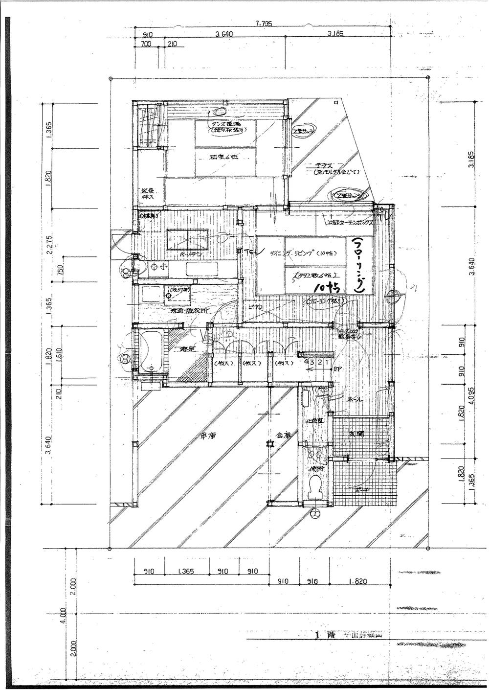 Floor plan. 13.5 million yen, 3LDK, Land area 136.99 sq m , Building area 130.71 sq m