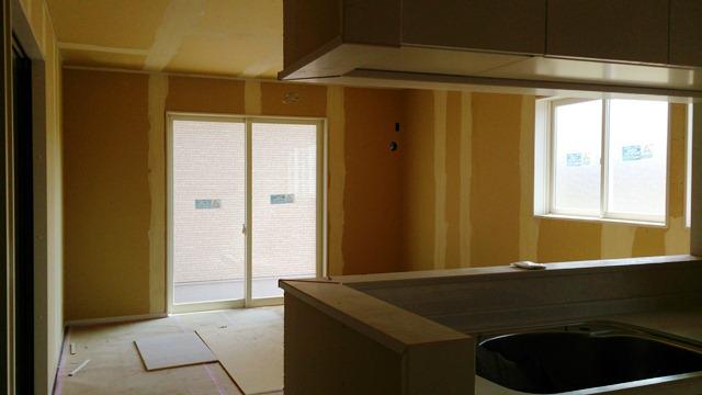 Kitchen. It is a state in the interior construction work