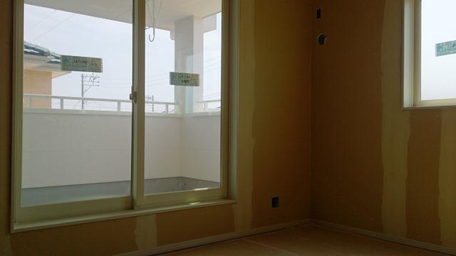 Non-living room. It is a state in the interior construction work