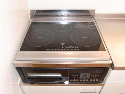 Kitchen. IH stove, It is with a grill