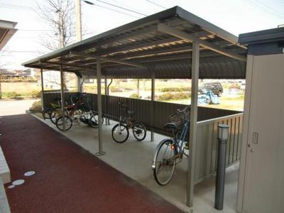 Other common areas. Is a bicycle parking lot