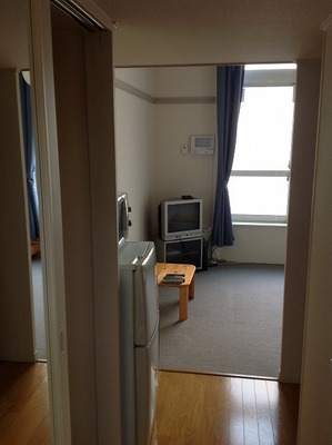 Other room space. Hallway: This is bright until the corridor because the window is large