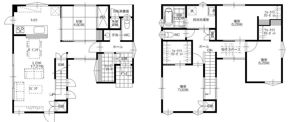 Floor plan. 28 million yen, 4LDK, Land area 140.68 sq m , Building area 116.13 sq m