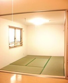 Living and room. Spacious Japanese-style room