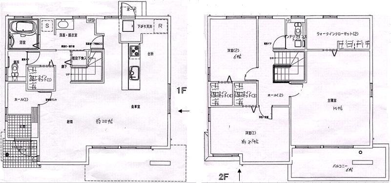Floor plan. 39,800,000 yen, 3LDK, Land area 166.47 sq m , Building area 139.54 sq m