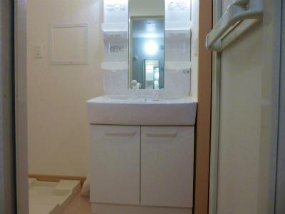 Washroom. Shampoo dresser, Washing machine waterproof bread