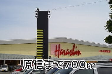 Supermarket. Harashin 700m until the (super)