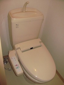 Toilet. Warm water washing toilet seat