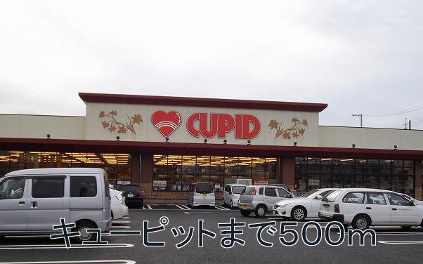Supermarket. 500m to Cupid (super)