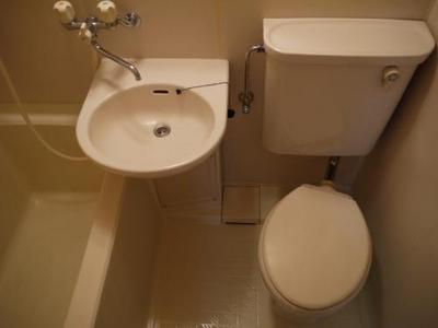 Toilet. Compact