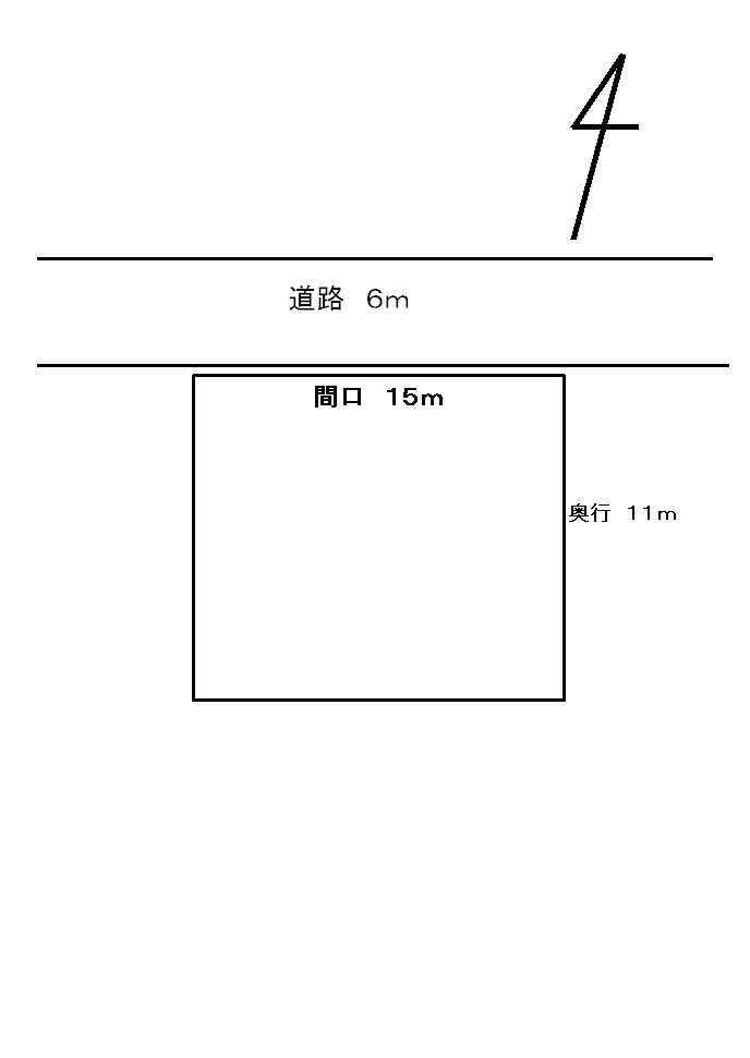 Compartment figure. Land price 13,567,000 yen, Land area 166.12 sq m