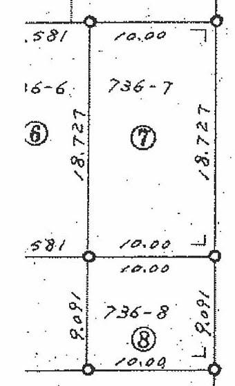 Compartment figure. Land price 11,630,000 yen, Land area 167.27 sq m