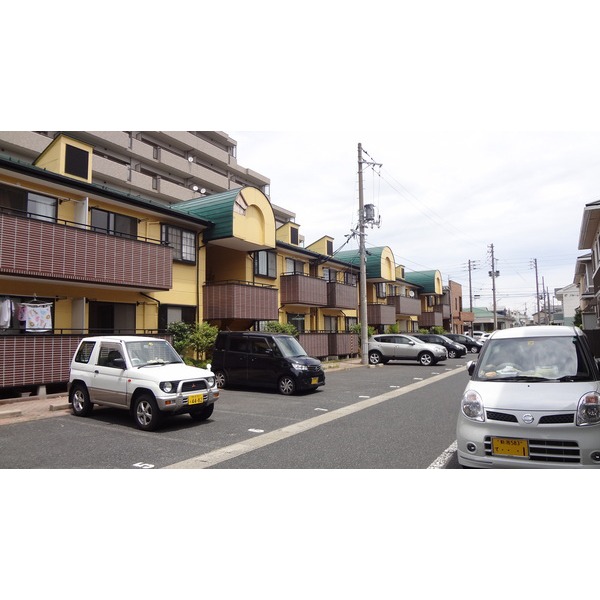 Building appearance. A quiet residential area