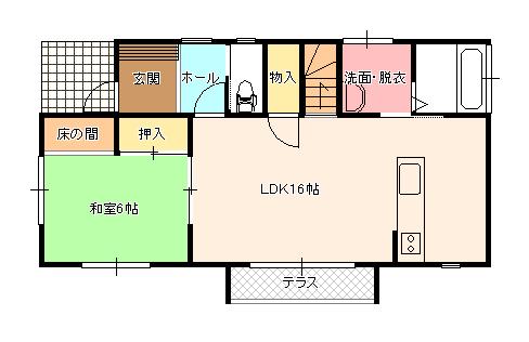 Floor plan. 16.2 million yen, 3LDK + S (storeroom), Land area 213.87 sq m , Building area 101.02 sq m