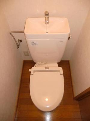 Toilet. A heated toilet seat! 