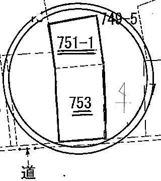 Compartment figure. Land price 8.95 million yen, Land area 123.96 sq m