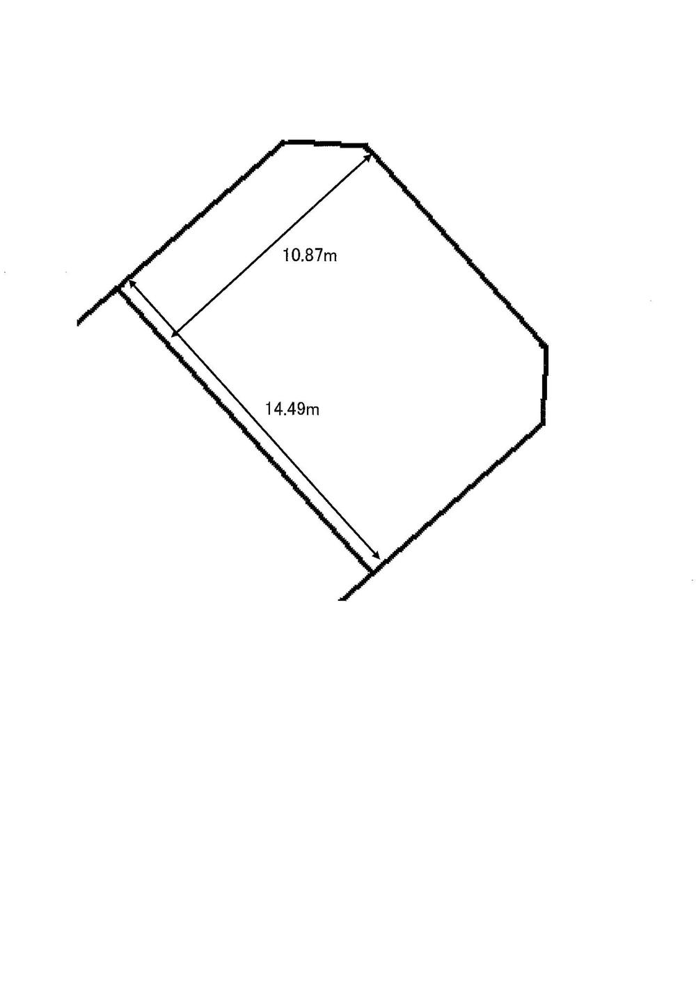 Compartment figure. Land price 15,869,000 yen, Land area 159 sq m compartment view