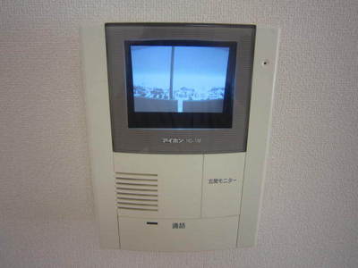 Security. Monitor with intercom