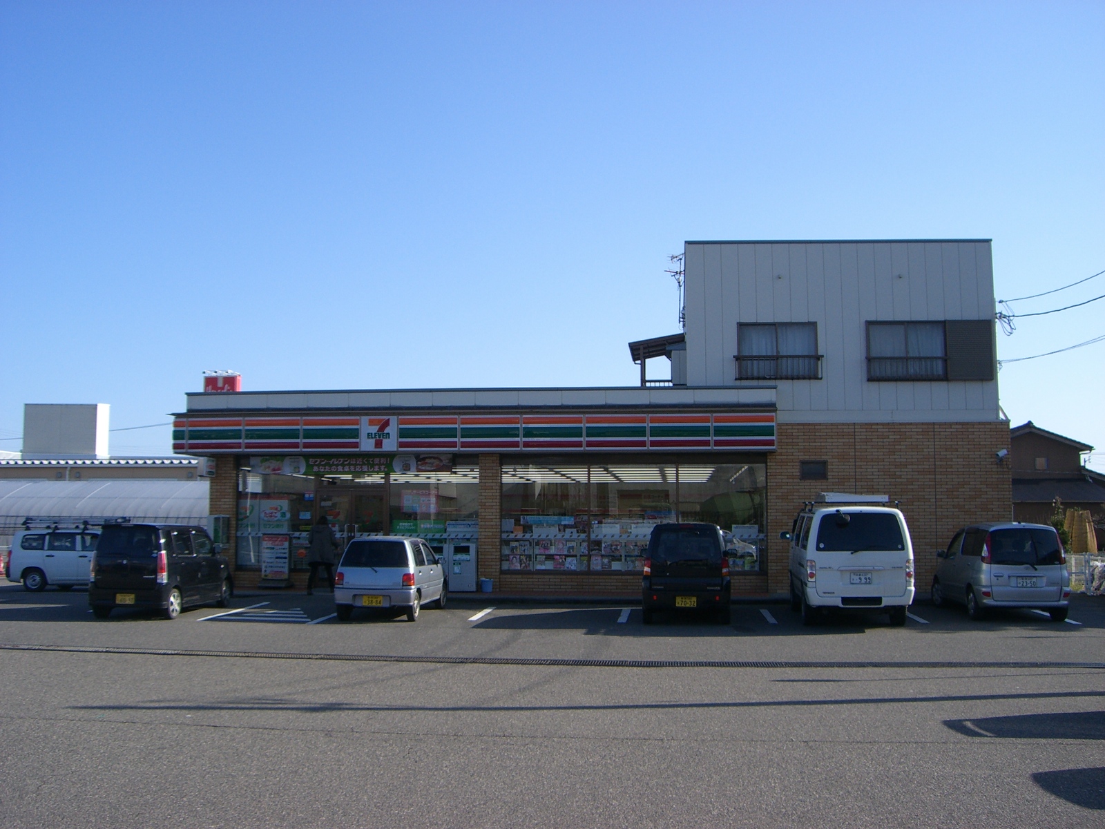 Convenience store. Seven-Eleven Shirane Togashira store up (convenience store) 760m