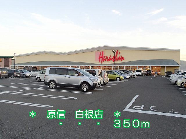 Supermarket. Harashin Shirane 350m to the store (Super)