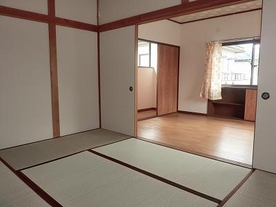 Other room space. Space to settle the Japanese-style room. It will be widely and connect with the Western-style