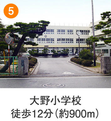 Primary school. 900m to Niigata City Ohno Elementary School
