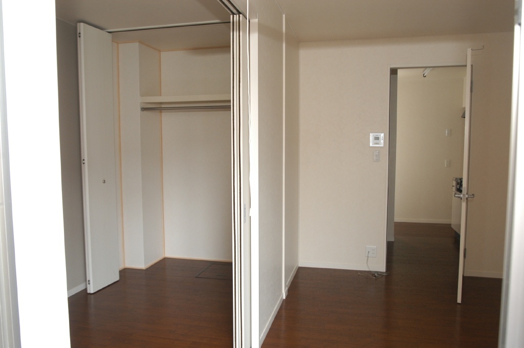 Living and room. It is with closet. 