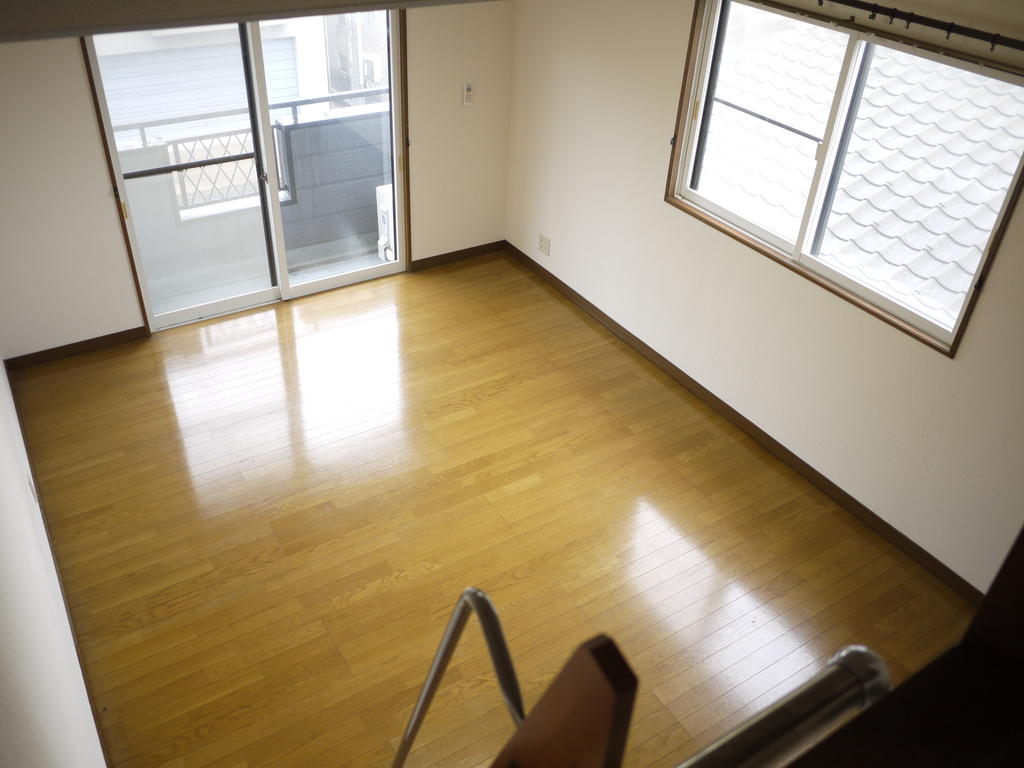 Living and room. Living room viewed from loft