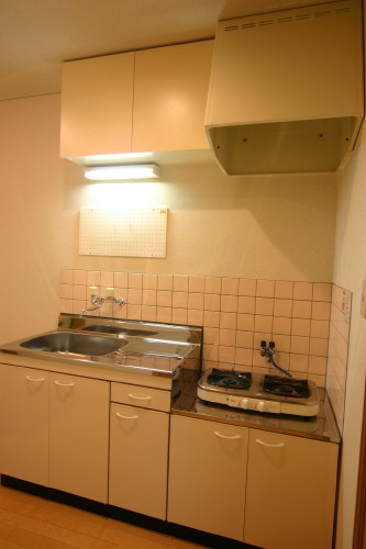 Kitchen. With gas stove