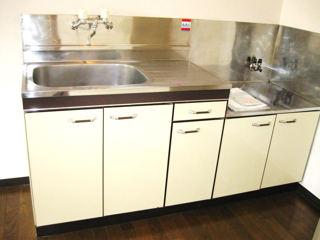 Kitchen. Gas stove with 2-neck