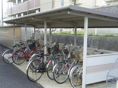 Other common areas. Bicycle-parking space