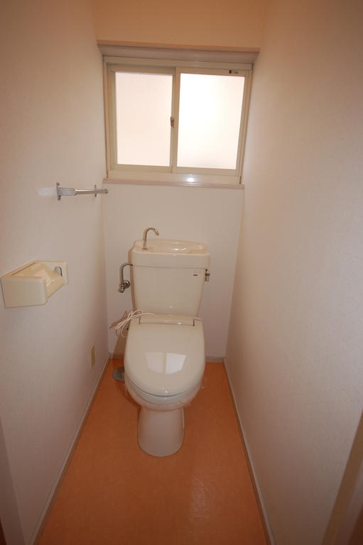 Toilet. It will be warm water washing toilet seat