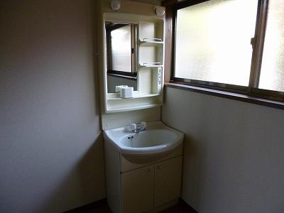 Washroom. Bright because there is a window, Spacious dressing room