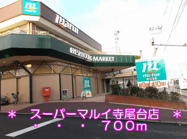Supermarket. 700m to Super Marui Teraodai store (Super)